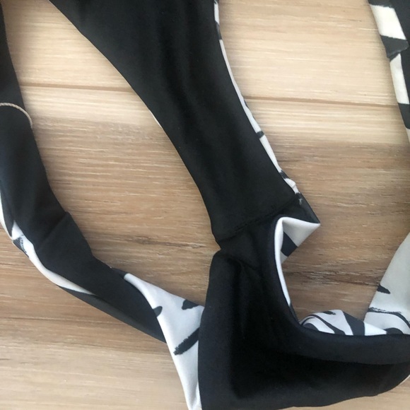 LSea Zebra Print Cheeky Bikini Bottom M NWT - Picture 5 of 6